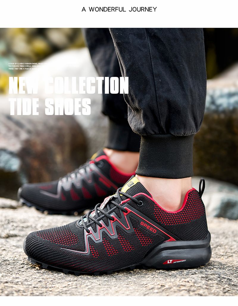 Cost performance Men's lightweight off-road running cycg waterproof outdoor hiking men's sports shoes, fashionable_voghion.com