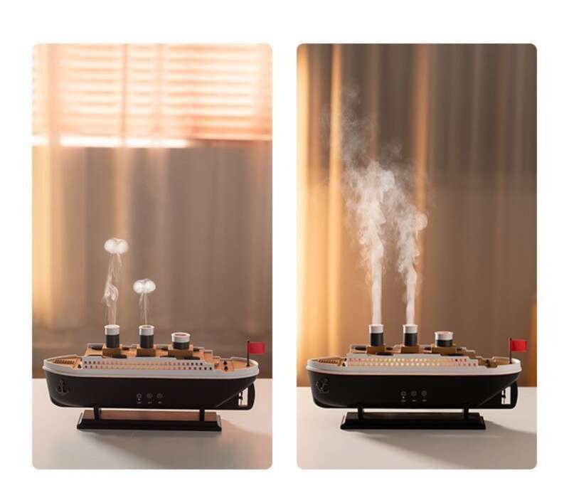 【Timerfunksjon】 Skip Aromaterapi Elektromekanisk Konkurranse Luftfukter Soverom Hjemmekontor Ornament Atmosfære_voghion.com