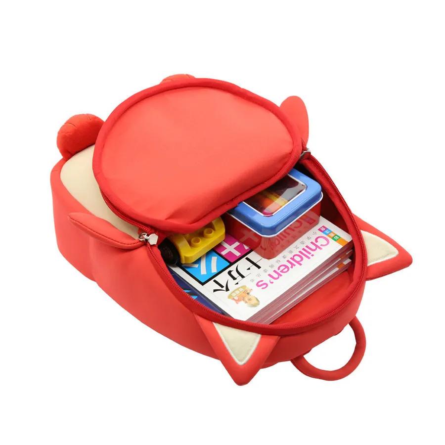 NOHOO Toddler Children School Bag Boys Kids Waterproof Backpack Kindergarten Girls 3D Cartoon Shape Mochila for 2-7_voghion.com