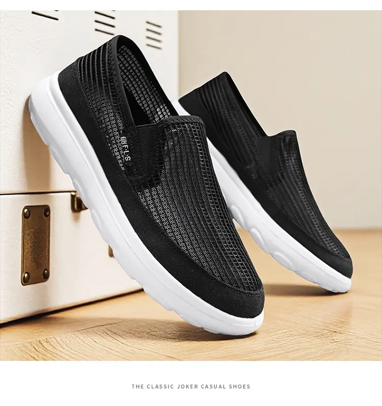 Chaussures décontractées pour homme en mesh respirant pour été_voghion.com