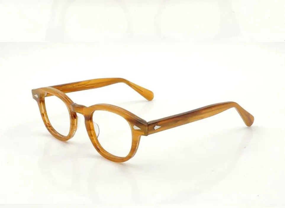 Gafas de sol de moda con monturas de varios colores, Johnny Depp, 3 tamaños, montura de gafas de sol Lemtosh de alta calidad para hombres y mujeres, con estuche._voghion.com