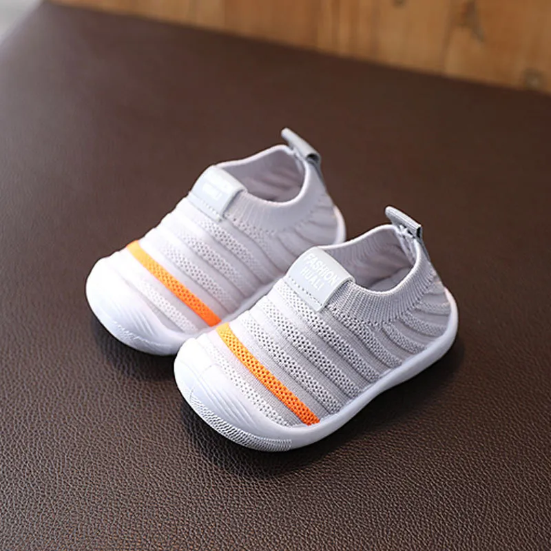 Primeros pasos para bebé, zapatos de punto para niño pequeño, suela suave, para interior y exterior, informales, Littlesprouts, para niño pequeño, talla 6_voghion.com