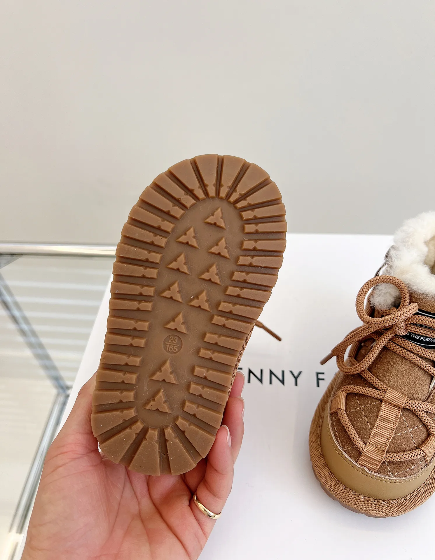 Winter Kids Children Snow Warm Plush Toddler Boys Shoes Non-slip Fashion Kidsnest Baby Girls Boots 1-6 Years Size US_desvips.com