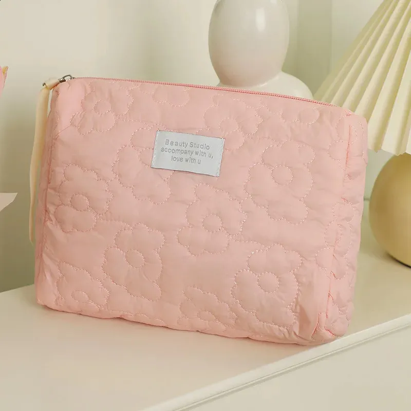 Niedliche Wer Bags Damen Make-up-Tasche mit großem Fassungsvermögen, wasserdicht, Toilettenartikel, Kosmetik-Organizer, Reise-Make-up-Waschtasche 240729_voghion.com