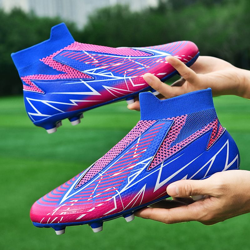 Football Boots Without Laces Professional Shoes Men Breathable Soccer Cleats Anti Slip Outdoor Training Hot Sale_voghion.com