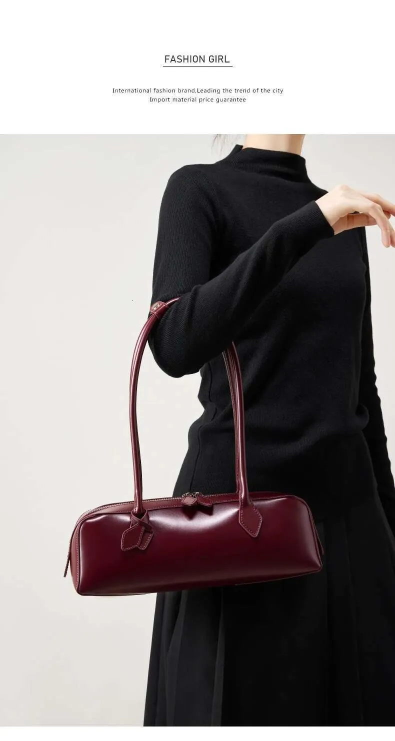 Borse a tracolla da donna in vera pelle Hifashion, borse a tracolla con manico superiore, borse a tracolla da donna, modello salsiccia, 2025_voghion.com