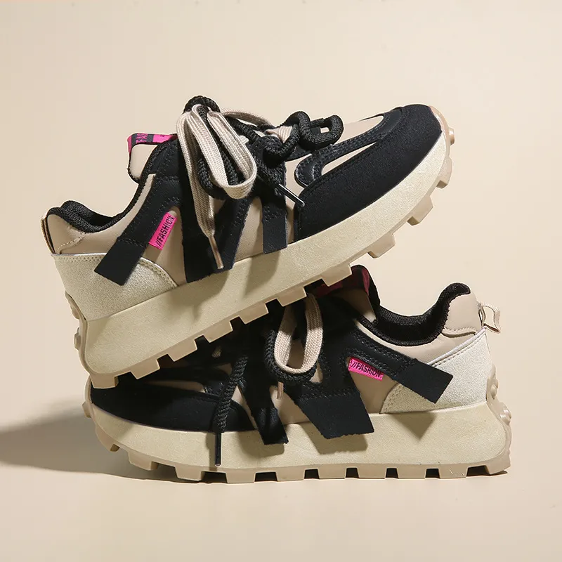Baskets tendance pour femmes, chaussures de course à pied, style athleisure, mode, rouge, livraison gratuite_voghion.com
