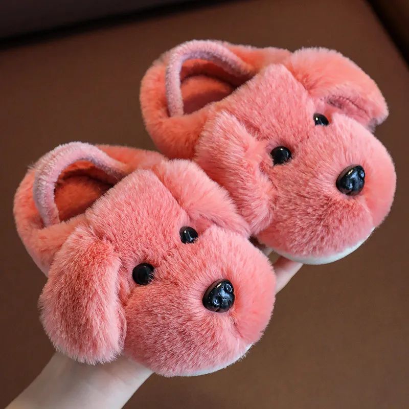 Papuci de bumbac pentru copii, pentru băieți, cu vârsta cuprinsă între 1 și 5 ani, drăguți, cu desene animate, pentru fete, Cutefeet, pentru sugari și copii mici, toamna și iarna_voghion.com