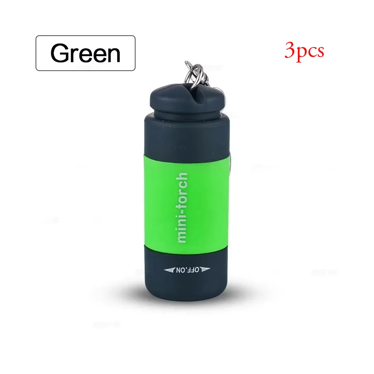 Tasche Schlüsselanhänger Taschenlampe wasserdicht Outdoor Wandern Camping Mini TaschenlampeUSB wiederaufladbare LED Multifunktionale starkes Licht_voghion.com