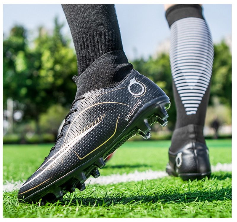 2022 neue grenzüberschreitende FGTF-Schuhe für Männer, atmungsaktive High-Top-Fußballschuhe mit langen und kurzen Spikes, modische_voghion.com