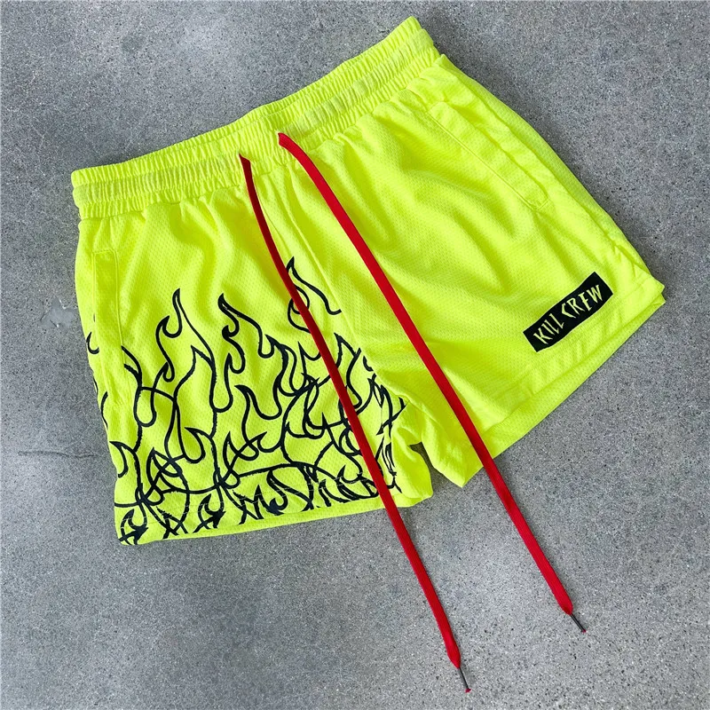 Successful Man Men's Basic Crewly Short Men Casual Mesh Breathable Basketball Running Quick-Drying Kill Crewliness_voghion.com