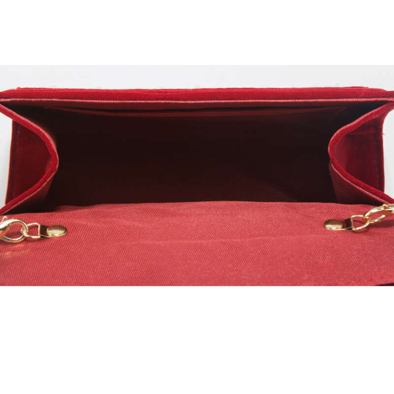 Lady Wedding Bridal High-End-Sinn, Damenatmosphäre Rot, Nischenrote kleine Tasche, Handheld 2024 Neu_voghion.com