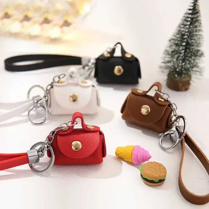 Süße Mini-Geldbörsen Mädchen kleine Kopfhörer-Box weiches Leder Haushälterin Schlüsselanhänger Brieftasche Beutel Frauen Taschen tragbar_voghion.com