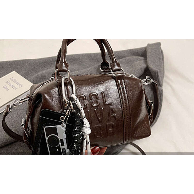 Sac fourre-tout Boston Pillow de niche American Trend, sac bandoulière tendance haut de gamme pour les déplacements quotidiens_voghion.com