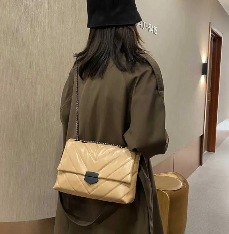 Geantă de umăr pentru femei, din piele PU, cu axilă, tip Messenger, tip sac de mână cu clapă mică, tip crossbody, tip pungă de cumpărături pentru femei C241103_voghion.com