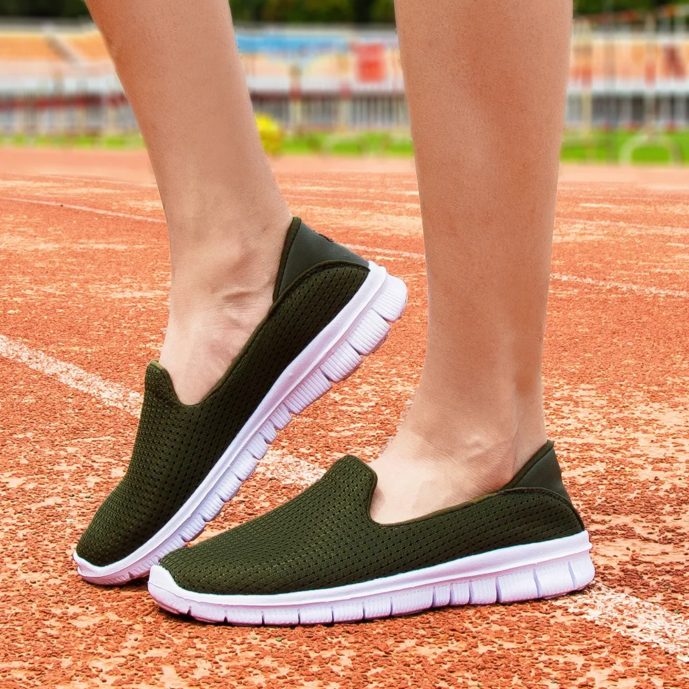 Lightweight 2021 Flat Sneakers New Women Breathable Loafers Quality Ladies Shoes Basket Femme Atillas Mujer Casualisd34_voghion.com