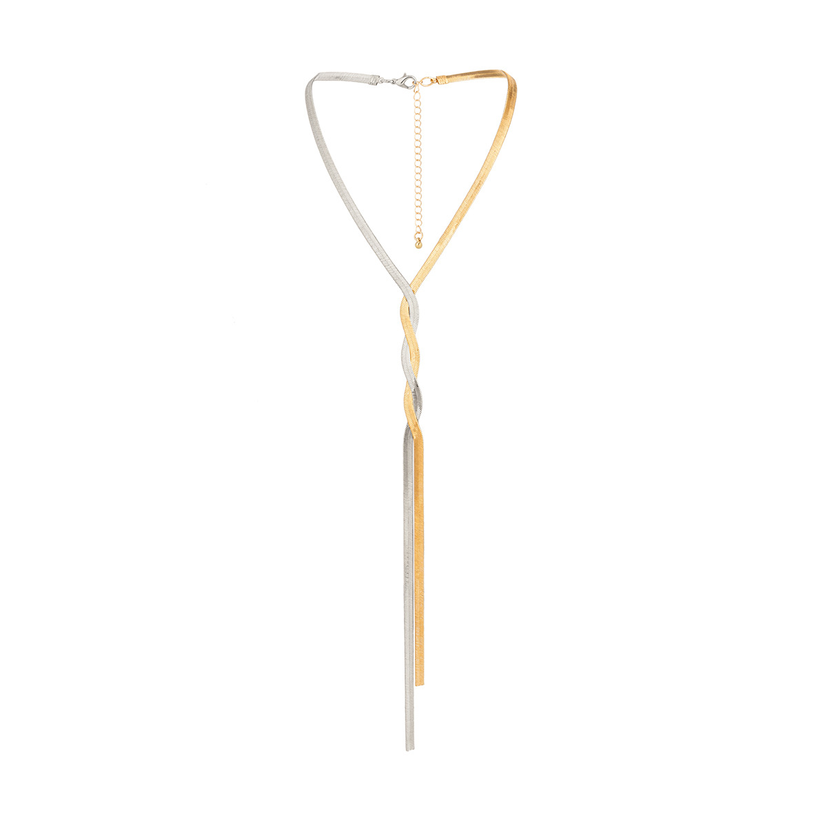 Collier Femme Collier Doré Collier Pendentif Bijou Or Simple Long Serpenton Design Minimaliste Chaîne Simple Pompon_voghion.com