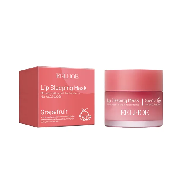 Erdbeer-Lippenmaske für den Nachtschlaf, nährende Pflege, feuchtigkeitsspendende Lippen, Glanzreparatur, Hautpflegecreme, koreanische Kosmetik, Lippenstifte_voghion.com