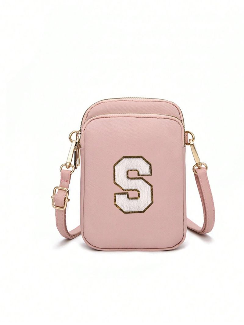 26 Buchstaben Handy Damen Crossbody 2024 Neue Walking Mini Schulter ändern kleine Tasche, vertikale Version_voghion.com