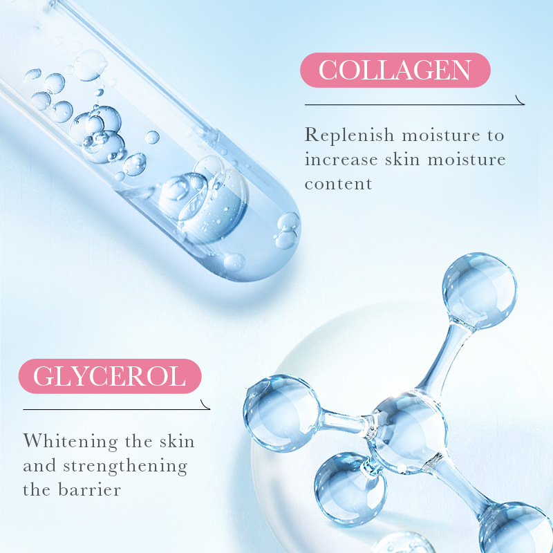 All English SADOER Cherry Blossom Collagen Mask Moisturizing and Refreshing Box facial mask_voghion.com