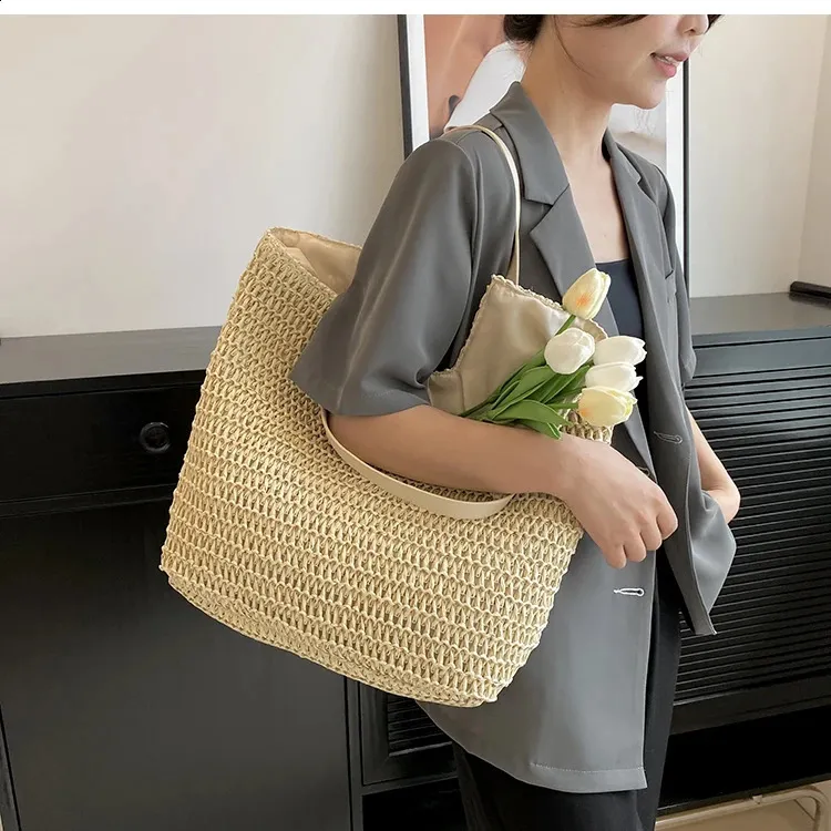 Vintage Häkel-schultertasche Für Damen Im Koreanischen Design_voghion.com