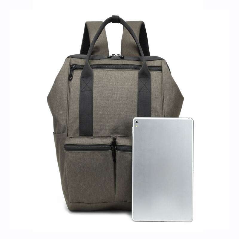 Men's Cloth Backpack, Splash-proof,simple Design, Suitable For High-value Male College Students_voghion.com