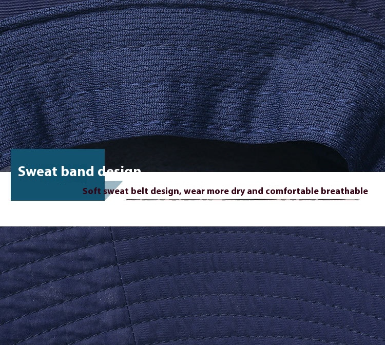 Fiskarhatt Solhatt Manlig Sommar Utomhus Snabbtorkande Solhatt Fiske Andningsbar Solhatt Kvinnlig Ansiktsmask Hatt_voghion.com