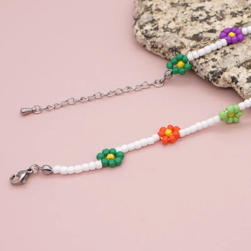 Chains Resin Beaded Clavicle Necklaces Women Summer Jewelry Neck For Woman_voghion.com
