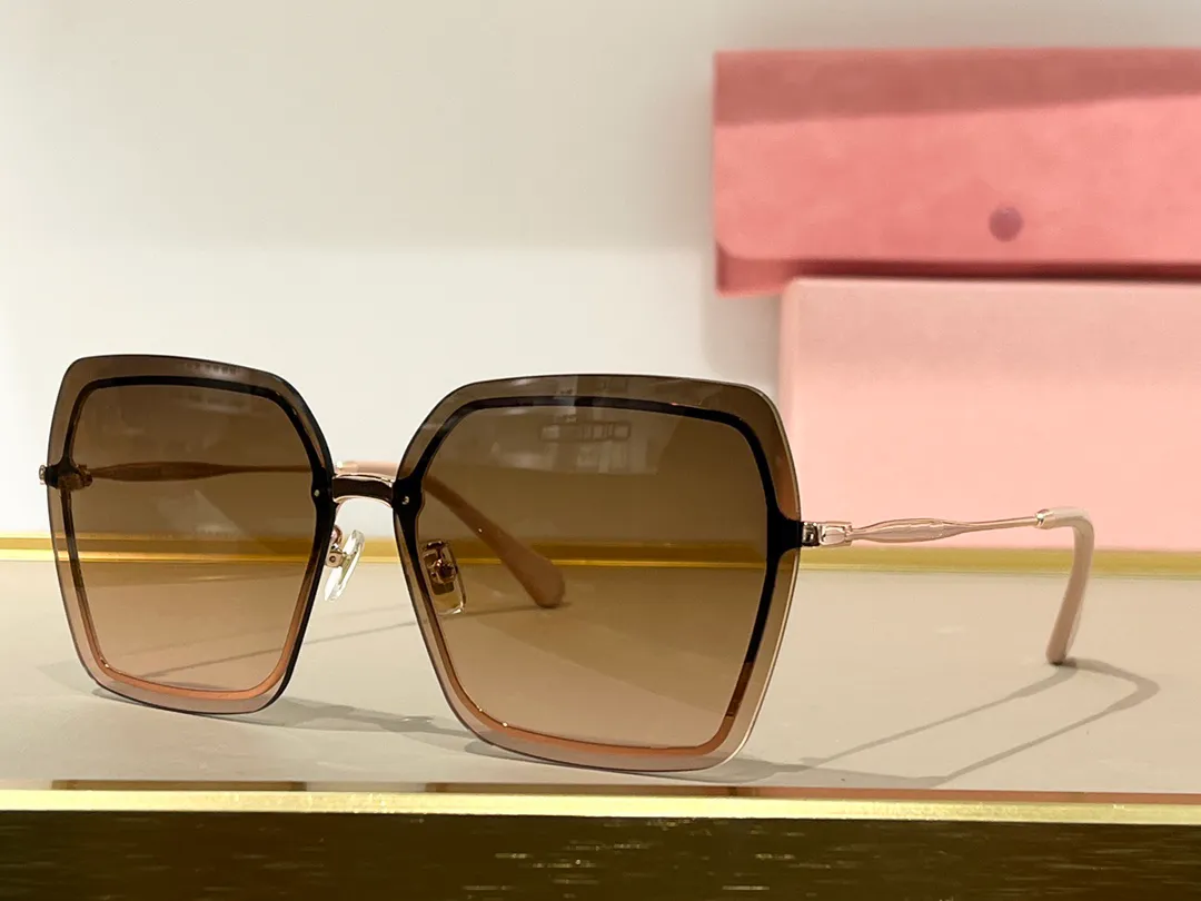 Frameless Fashion Box Summer Style Plate Retro Women Anti-ultraviolet Eyeglasses 7266S Sunglasses Random Men for 7266_voghion.com
