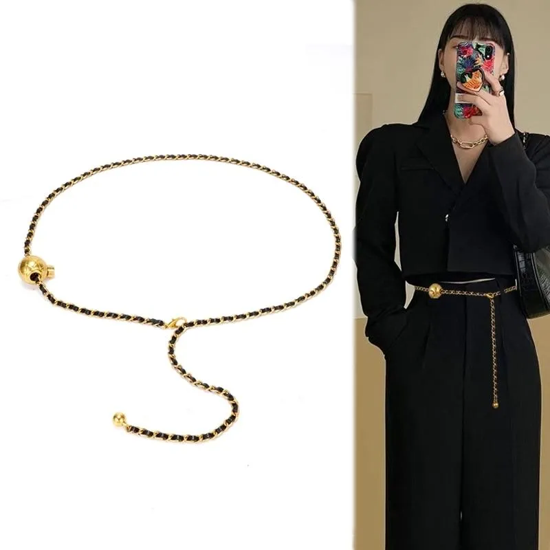 Belts Designer Fashion Belt Corset Body Metal Waist Chain Lanyards For 2021 Women's Dress Jeans Ceinture Femme Pasek_voghion.com