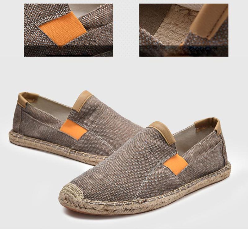 Pantofi sport casual pentru bărbați, respirabili, din pânză, la modă chinezească, cu alunecare moale, espadrile pentru bărbați, mocasini_voghion.com