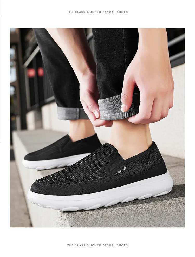 Chaussures décontractées pour homme en mesh respirant pour été_voghion.com