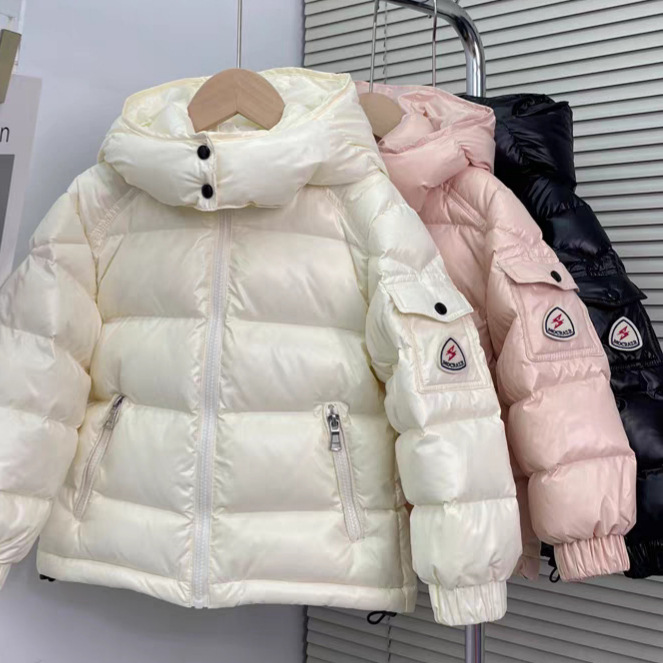 ​Boys Girls Waterproof Winter Puffer Jacket With Detachable Hood - Lightweight Warm Kids Down Coat For Cold Weather ( )​