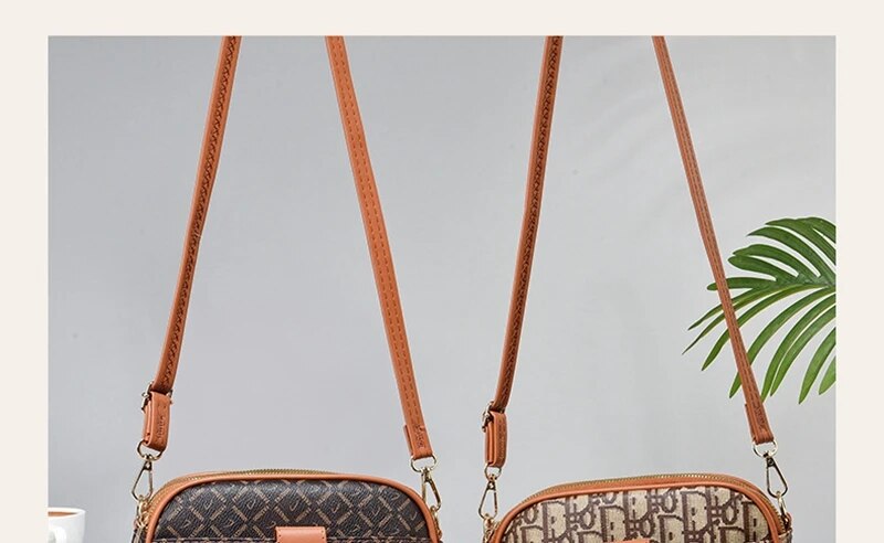 3 PU per borsa a tracolla a spalla firmata da donna cerniera liscia 2024 borse femminili di nuova moda estiva_voghion.com