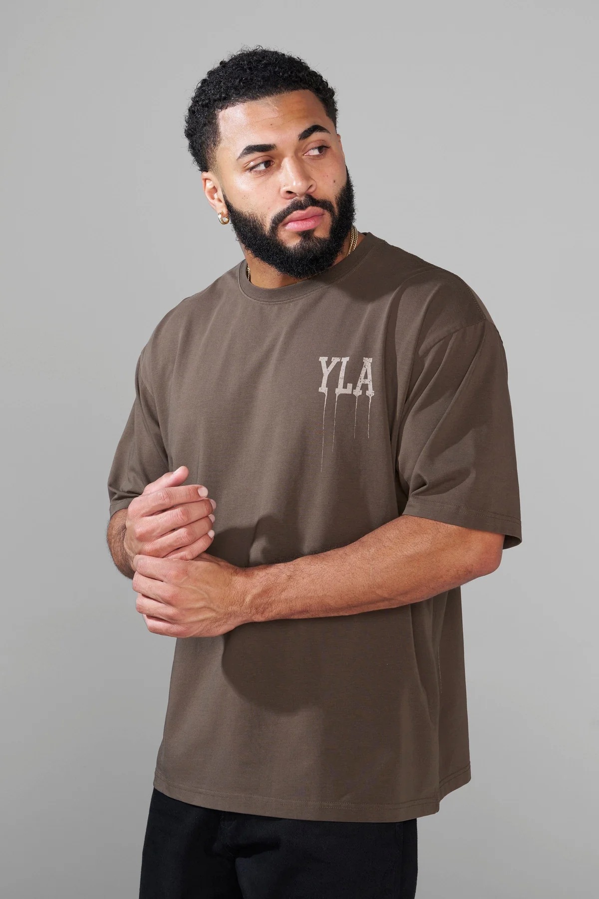T-shirt ampia estiva da uomo in cotone girocollo casual fitness corsa sportiva a maniche corte da uomo_voghion.com