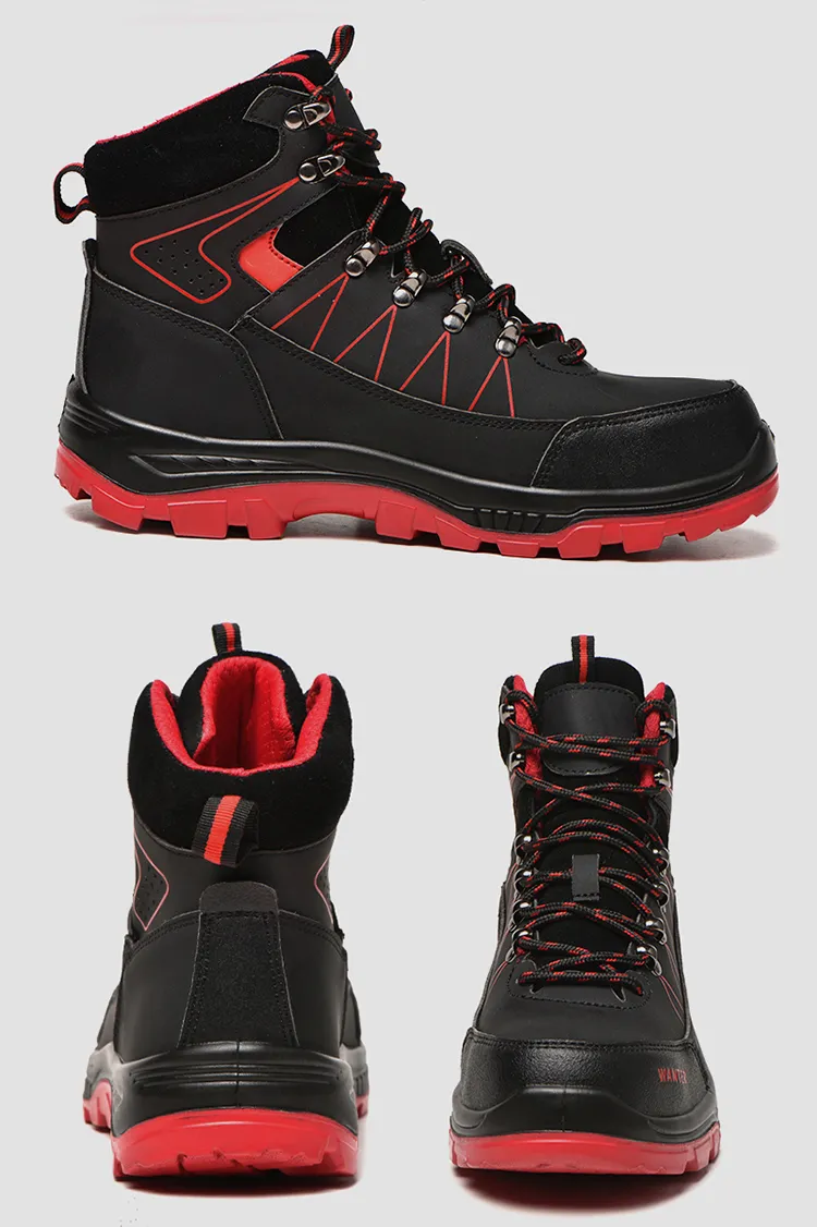 Herrenstiefel, leicht, bequem, Sicherheitsschuhe mit Stahlkappe, Arbeitsschuhe, Herren, unzerstörbare Sicherheitsschuhe_voghion.com