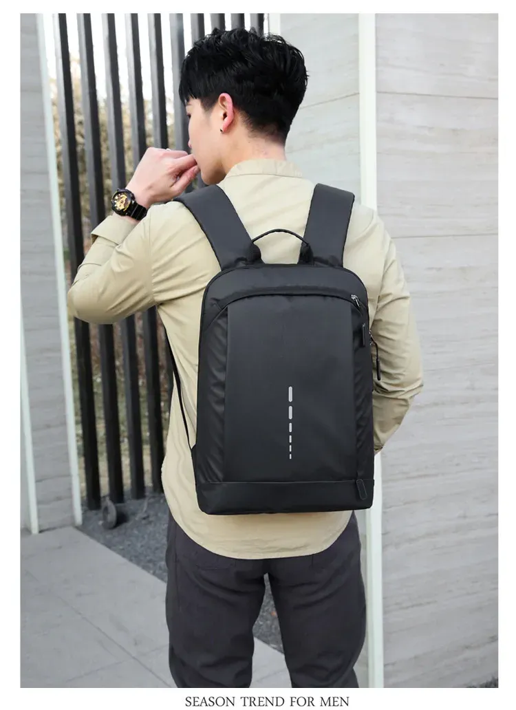 Waterproof Ultra Lightweight Back For Men Backpacks Book Bag Men's Stylish 15.6 Notebook Backpack_voghion.com