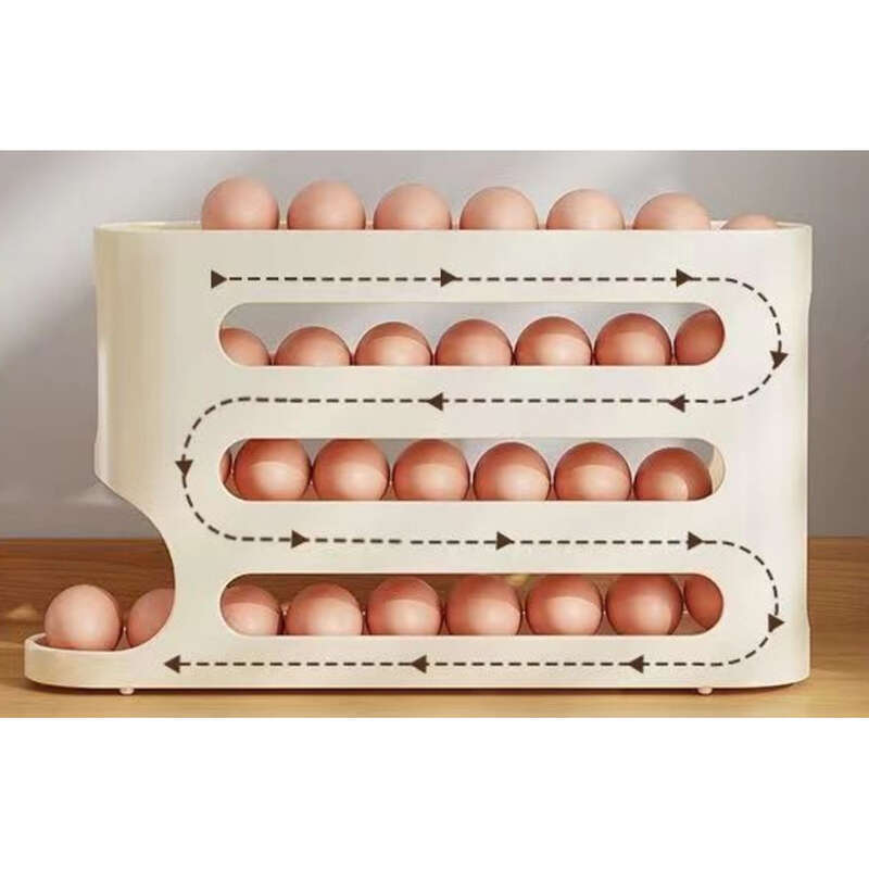 [Pedido de 1000 personas o más en 24 horas] Refrigerador doméstico, almacenamiento de alimentos congelados, caja de almacenamiento de huevos estilo cajón de cocina, automático_voghion.com