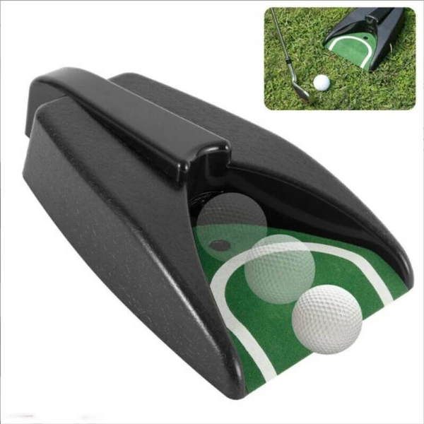 Electric Golf Putting Mat With Auto Ball Return For Practice And Training_voghion.com