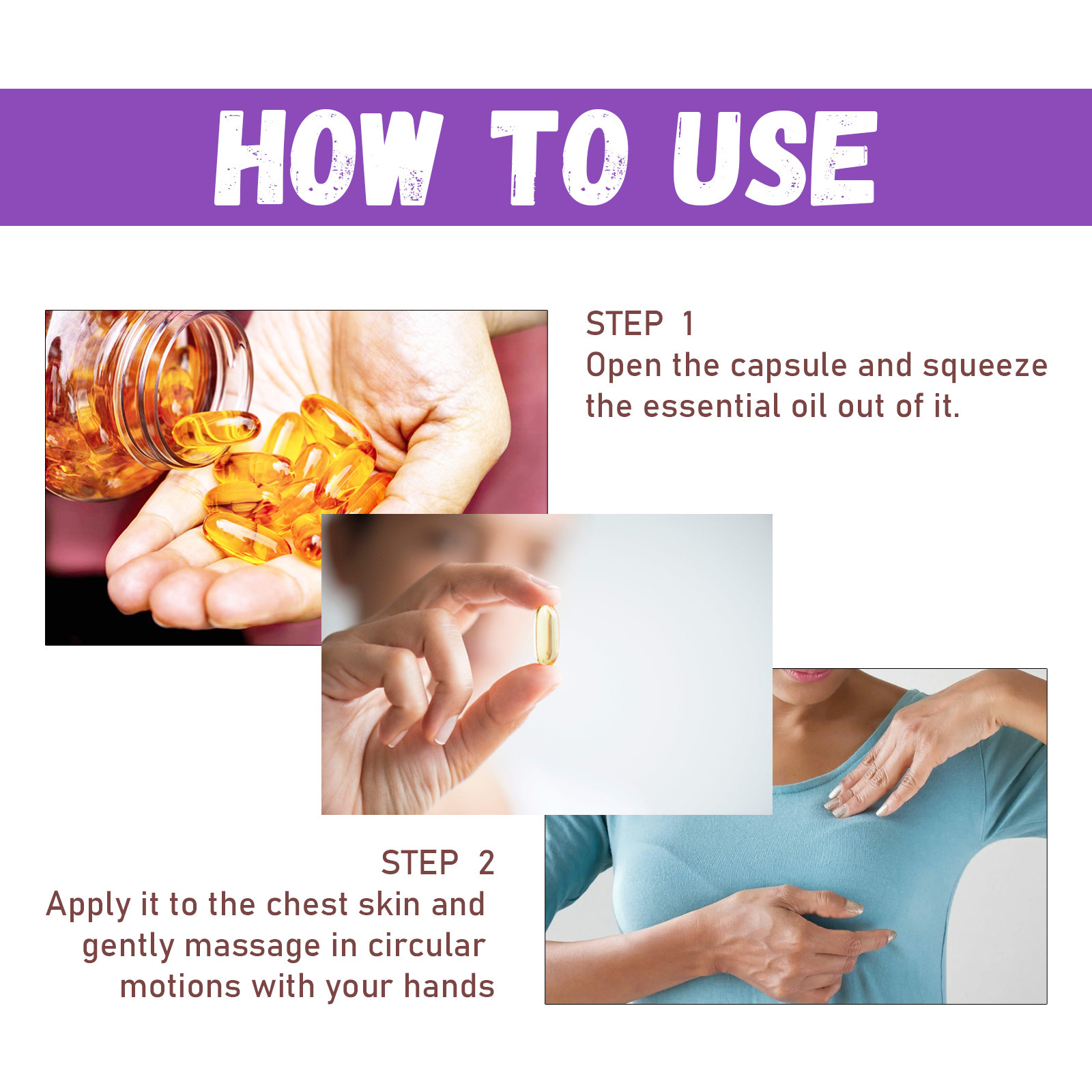 EELHOE Breast Beauty Capsules Cuidado floreciente, reafirmante e hidratante para el pecho_voghion.com