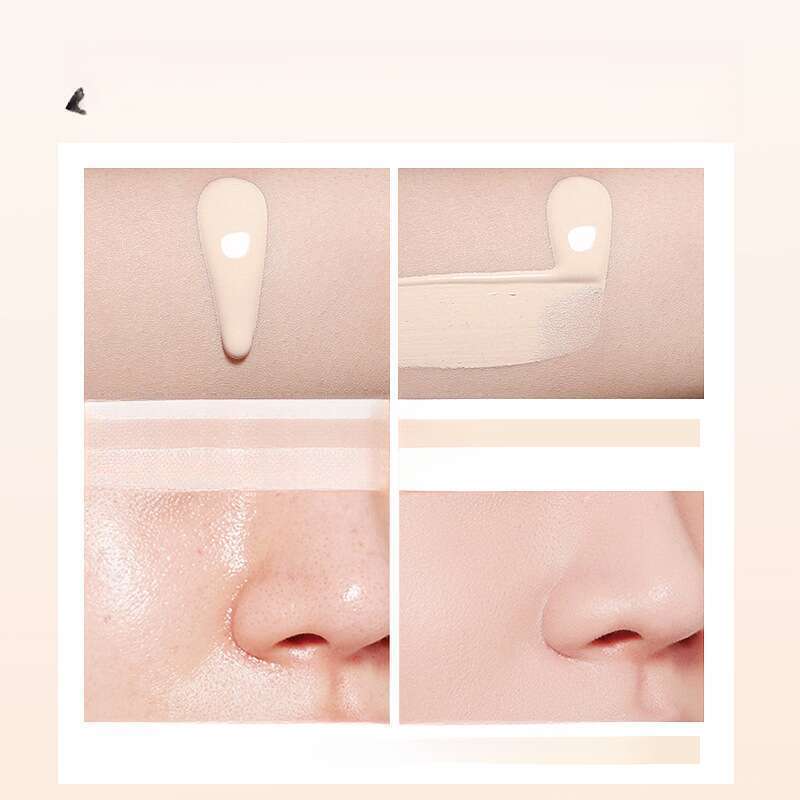 Corrector líquido transparente, hidratante, aislante, desmaquillante de larga duración, blanqueador, base de maquillaje._voghion.com