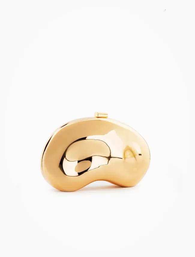 Frauen metall sier gold shell tasche süße Abend Clutch Tasche mit gurt Für Hochzeit Party kleine Geldbörsen er Handtasche sommer_voghion.com