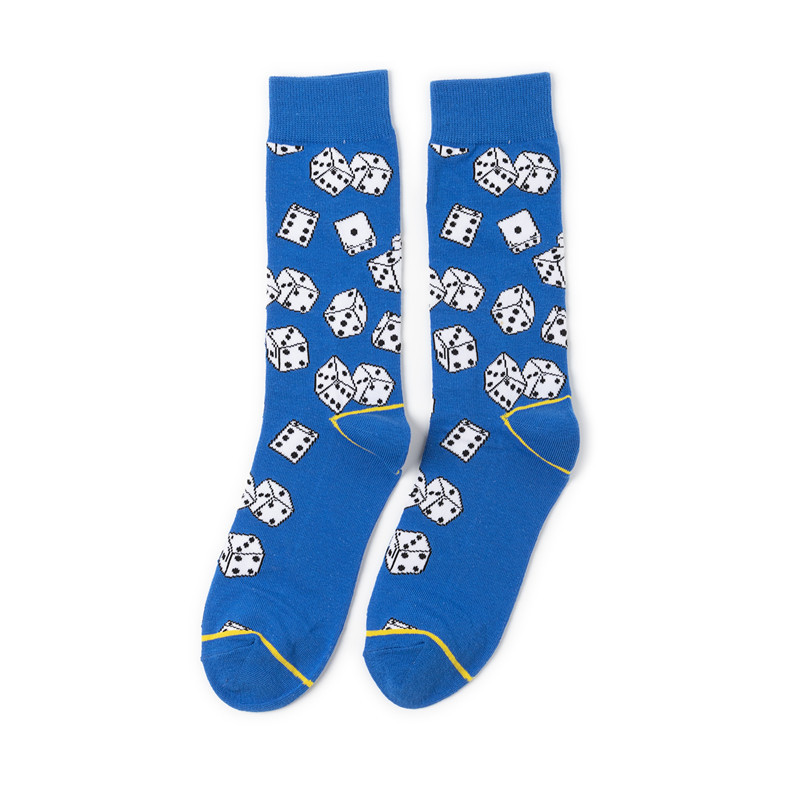 Fruit Pattern Unisex Crew Socks Cotton Mid-calf All-season Style_voghion.com