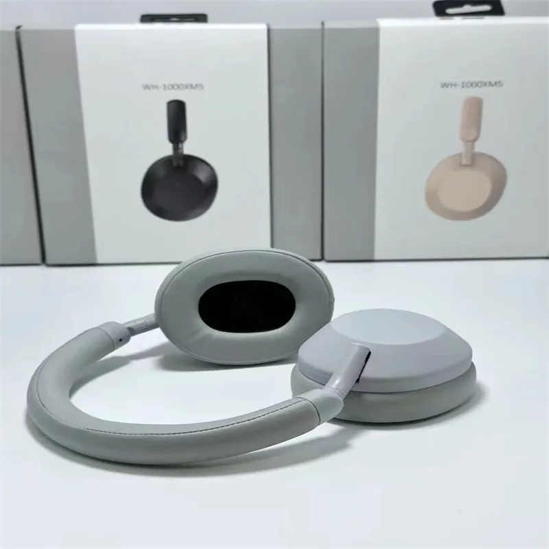 Auricolari wireless WH-XM5 Cuffie Bluetooth Cuffie auricolari complete Microfono Cuffie di alta qualità_voghion.com