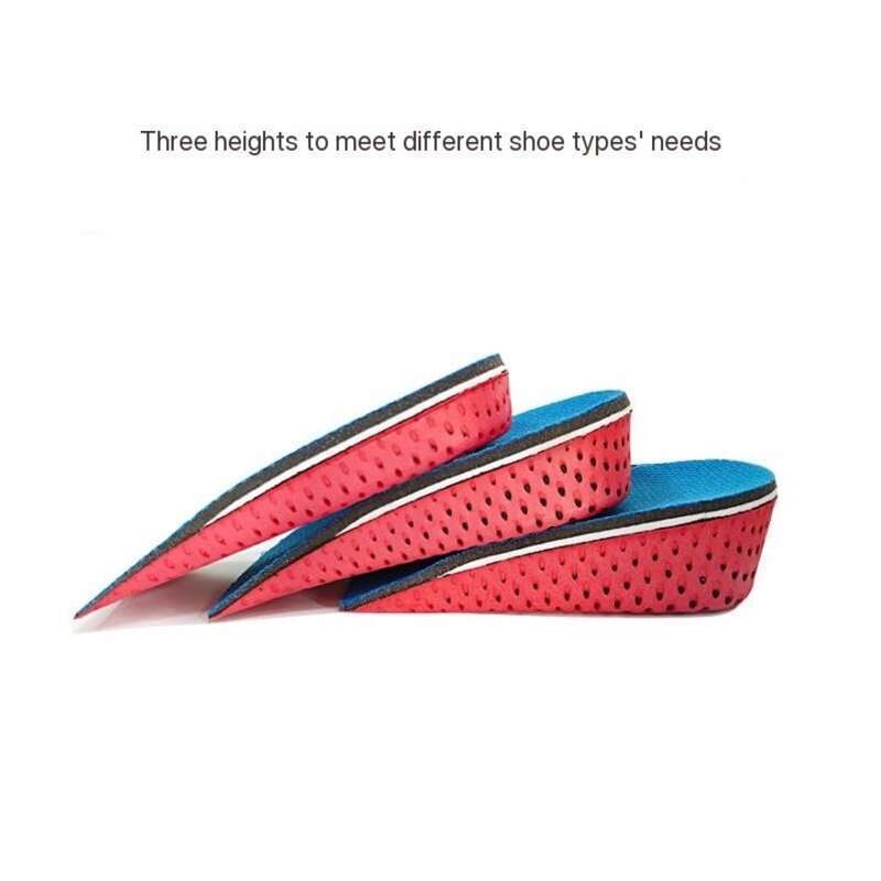 Soletta interna traspirante invisibile da uomo e da donna in EVA con altezza interna aumentata di 2 cm, 3 cm, 4 cm_voghion.com