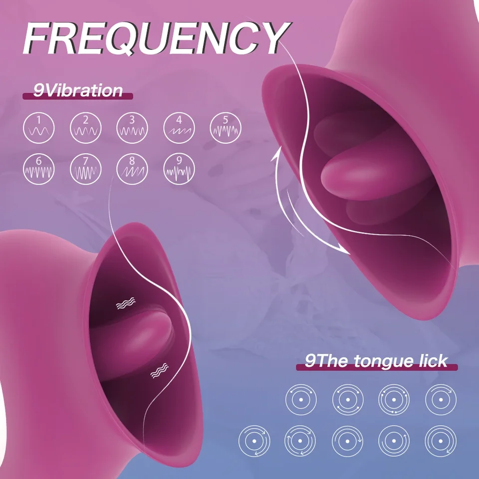 Zungen-vibrator Für G-punkt Und Klitoris Für Damen_voghion.com