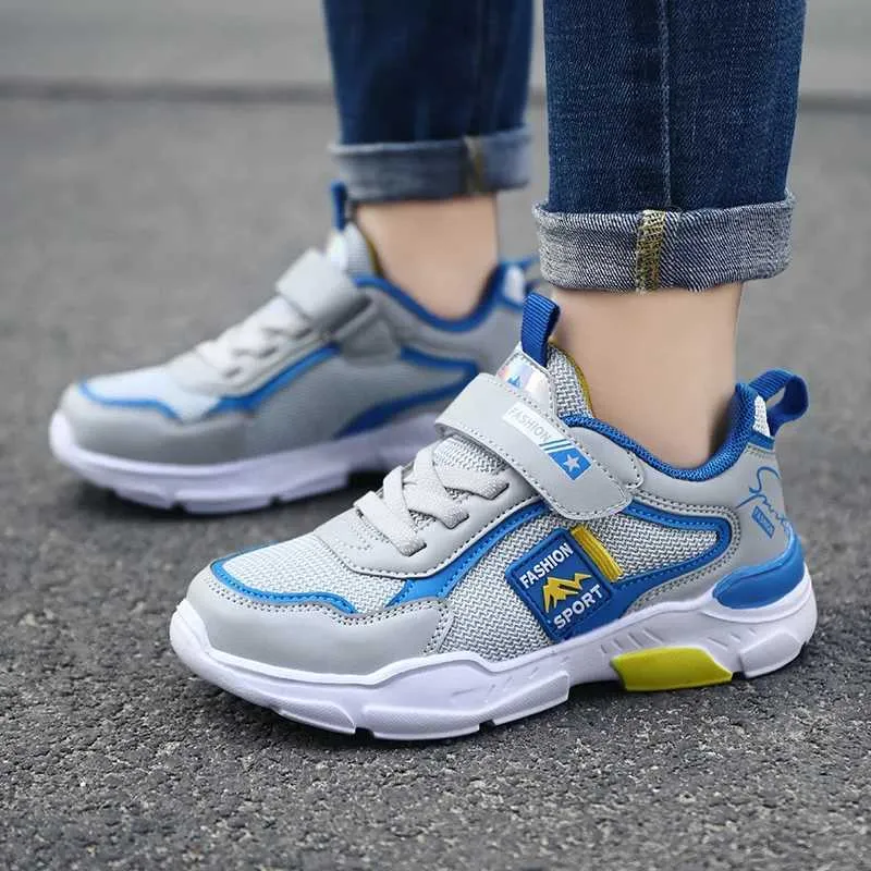 Scarpe sportive per bambini all'aperto, traspiranti, casual, antiscivolo, per bambini, alla moda, H241019_voghion.com