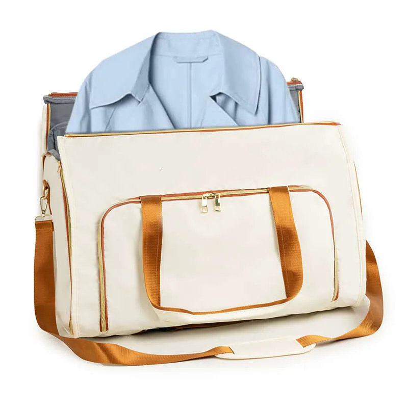 Multifunction Suit Storage Large Capacity Lage Handbag Male Waterproof Travel Duffel Bag Shoes Pocket_voghion.com
