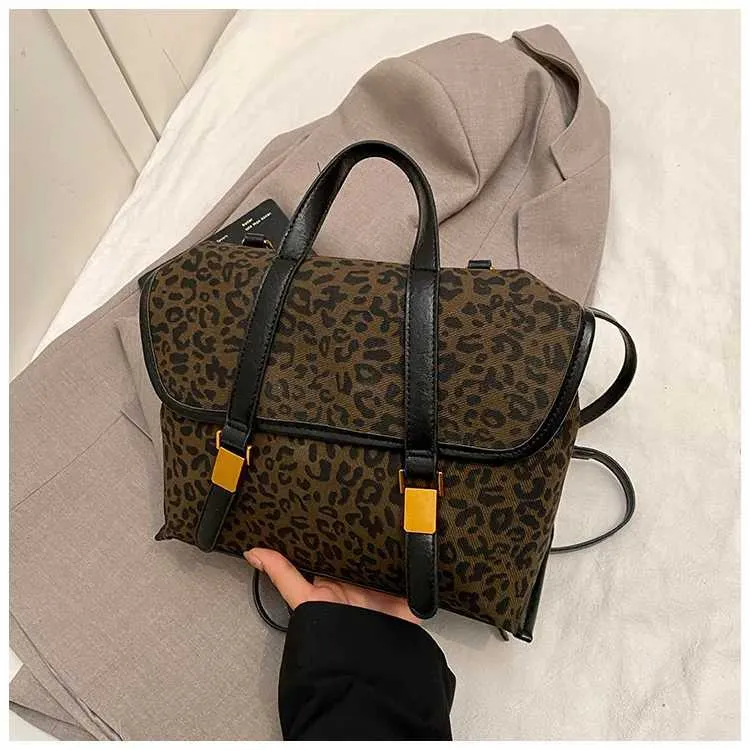 Leopardí batoh pro ženy s velkou kapacitou, dámské brašny z umělé semiše, tašky přes rameno, univerzální aktovka na dojíždění_voghion.com