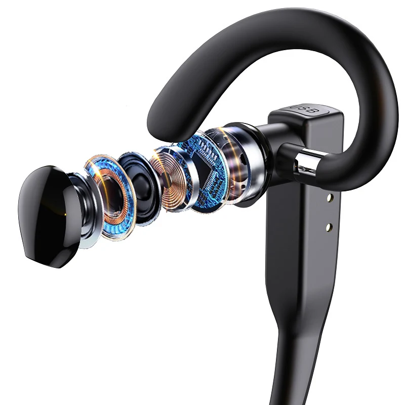 Bluetooth Business Headset Wireless Headphones With Microphone_voghion.com